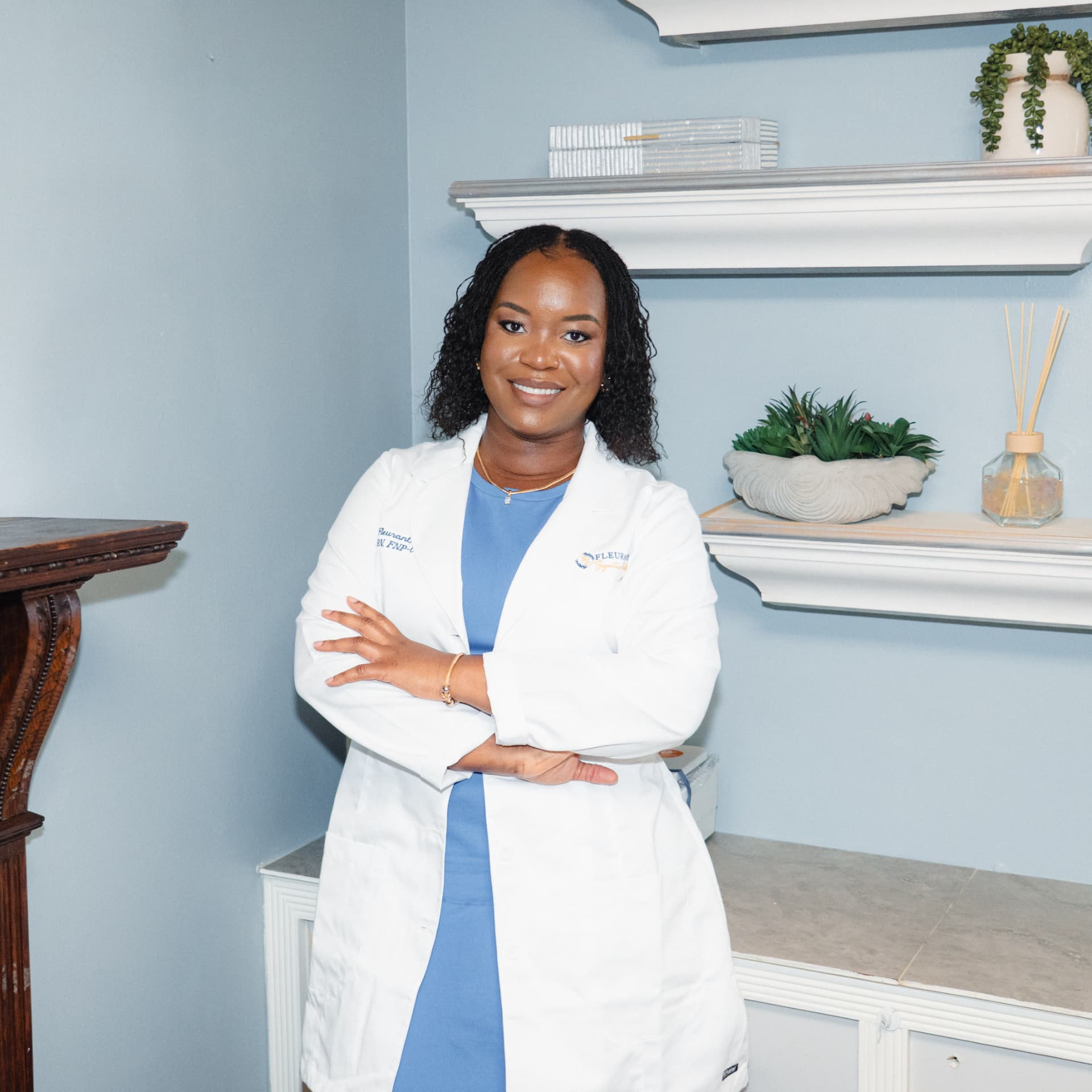 Jersy Fleurant, MSN, APRN, FNP-C, founder of Fleurant Signature Health